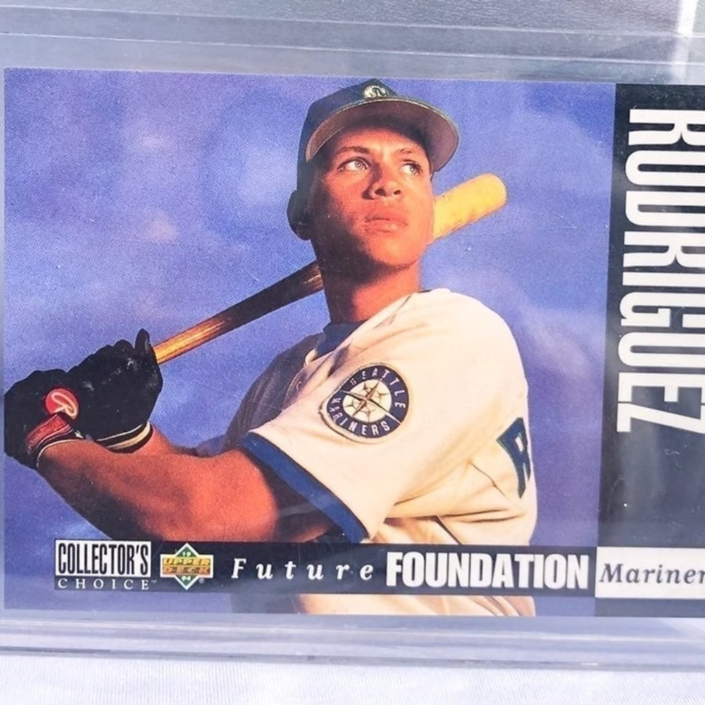 1994 Alex Rodriguez Upper Deck “Future Foundation” Card